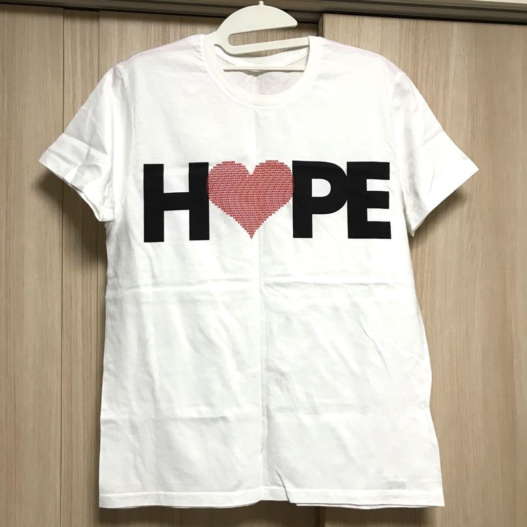 Amazon.co.jp: 浜崎あゆみ チャリティーTシャツ HOPE Tシャツ Mサイズ